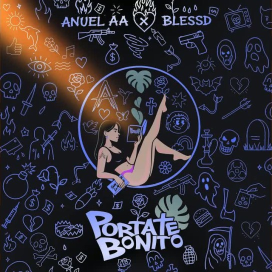 Anuel AA, Blessd, Ovy On the Drums, Daniel Echavarría Oviedo, Emmanuel Gazmey Santiago, Erick Rafael Campoverde Encarnacion, Ervin Quiroz, Jordy Camilo Valdivieso Duarte, Stiven Mesa Londoño, Luis Miguel Gomez Castaño - Portate Bonito